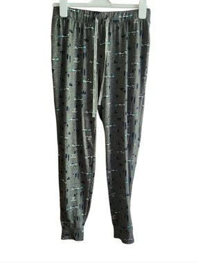 Life Is Good Loungewear Pants Feat. Mtns., Trees, And Cabin Print